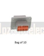 Deutsch DT04-12PA-L012/10 Flange Mount Receptacle - Bag of 10