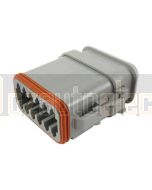 Deutsch DT06-12SA-E008 DT Series 12 Socket Plug