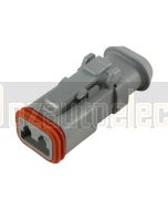 Deutsch DT06-2S-E008 DT Series 2 Socket Plug
