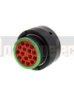 Deutsch HDP26-24-16SN HDP20 Series 16 Socket Plug