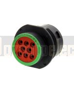 Deutsch HDP24-18-8PN HDP20 Series 8 Pin Receptacle