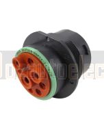 Deutsch HDP24-24-9PN HDP20 Series 9 Pin Receptacle