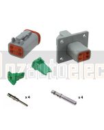 Deutsch DT4-1-L012 Flange Mount Connector Kit