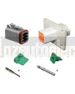 Deutsch DT6-1-L012 Flange Mount Connector Kit