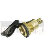 Ionnic 1331001 DIN Brass Socket Spring Cap 12-24V