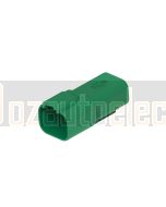 Deutsch DT04-4P-TN03/10 DT Series 4 Pin Green Receptacle