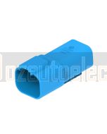 Deutsch DT04-4P-TN07/10 DT Series 4 Pin Blue Receptacle