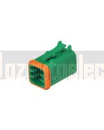 Deutsch DT06-6S-TN03/10 DT Series 6 Green Socket Plug
