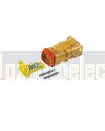 Deutsch DTLED-24V-1 24v Led Connector (Green Band)
