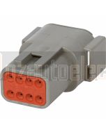 Deutsch DTM04-08PA/10 DTM series 8 way Receptacle (10 pack)