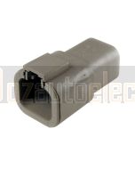 Deutsch DTP04-4P/50 Connector Receptacle 25 amp (Bag of 50)