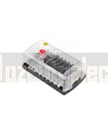 Ionnic FH412 12 Circuit Marine Blade Fuse Panel - ATC/ATO Fuses