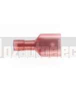 Quikcrimp QKC64 0.5 - 1.5mm2 Fully Insulated Qc Male Terminal - Red