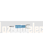 Quikcrimp HDC29 Heatshrink Fork/ Spade Terminal 5mm - Blue Pack of 100