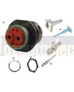 Deutsch P24-18-6PN HDP20 Series 6 Pole Connector Kit
