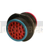 Deutsch HDP24-24-23SE HDP20 Series 23 Cavity Socket Recptacle