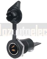 Hella 2 Pole Socket - Cover, Insulated Earth (4916)