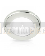 Hella 2JA958110021 EuroLED 75 Down Lights Screw Mount Stainless Steel Rims - 12V DC