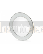 Hella 2JA958340011 EuroLED 95 Gen 2 Round Down Light Recess Mount w/ Spring Clip - White Light