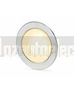 Hella 2JA958340021 EuroLED 95 Gen 2 Round Down Light Recess Mount w/ Spring Clip - Warm White