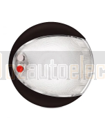 Hella 2JA959950111 EuroLED 130 Touch White/Red Lamp - Black Shroud