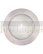  Hella 2JA980631511 EuroLED 150 Down Lights Polished Stainless Steel Rim - White Light
