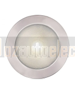  Hella 2JA980631611 EuroLED 150 Down Lights Polished Stainless Steel Rim - Warm White Light