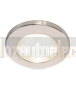 Hella 2JA980940011 EuroLED 95 Down Lights - Recess Mount Polished Stainless Steel Rim -  White Light