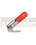 Hella 8510 Push-On 2-Way Male/ Female Terminals - Red (Box 100)