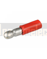 Hella 8520 Male Bullet Connectors - Red (Box 100)