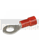 Hella Insulated Eye Terminals - Red, 5.0mm (Pack of 100) (8541)