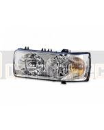 Hella DAF Headlamp CF65/75/85 LF45/55, XF95/105 01/01-05-13 (H1/H7) - Left Hand