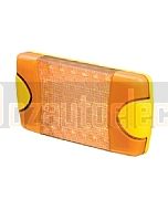 Hella Mining HM95903710D DuraLed M-Series High Intensity Warning Beacon - Narrow Beam DT Plug, Amber