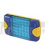 Hella Mining HM95903760D DuraLed M-Series High Intensity Warning Beacon - Narrow Beam DT Plug, Blue