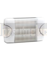 Hella DuraLed Plus Universal High Efficacy 20 LED Spread Beam Lamp - White Housing (98060801)