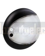 Hella 2JA959950551 EuroLED Touch Interior Lamp - White, Black Cover