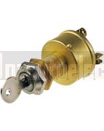 Hella 2760 Ignition Starter Switch - Spring Return