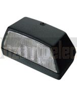 Hella Licence Plate Lamp - Black, 12V (2553) 