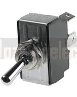 Hella 4461 Toggle Switch (On)-Off-(On) Momentary - Metal Shaft