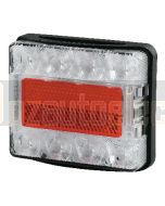 Hella Submersible LED Rear Combination Lamp with Licence Plate Funcion - 6.0m Cable (2395-6M)