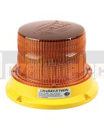 Hella Mining HM500ADIR UltraRAY-R Twin Amber LED Warning Beacon