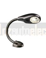 Hella Marine 2JA343720-522 White / Red LED Flexi Chart Table Lamp - 9-31V DC, 6" / 150mm Shaft Length