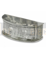 Hella 2061PBULK DuraLED Front Position/End Outline Lamp - Polished Stainless Steel Housing, Bulk Pack 4