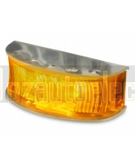 Hella LED Front End Outline Marker Lamp Amber 12/24V Matt Finish