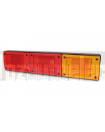 Hella 2427-H Designline LED Triple Module Stop/Rear Position/Rear Direction Indicator Lamp - Horizontal Mount