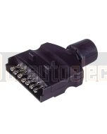 Hella 4921 7 Pole Flat Trailer Plug