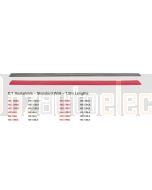 Ionnic HS3.5RED 2:1 Standard Wall Heatshrink  – 1.2m