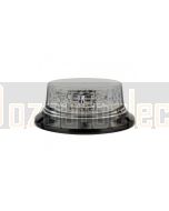 Ionnic 103000C 103 LED Beacon 3 Bolt with Amber Illumination - Clear Lens