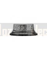 Ionnic 103700C 103 LED Dual Colour Red Blue Beacon - 3 Bolt (Clear Lens)