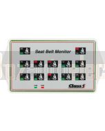 Ionnic 118551 Class 1 Large Seat Belt Warning Display - 75A